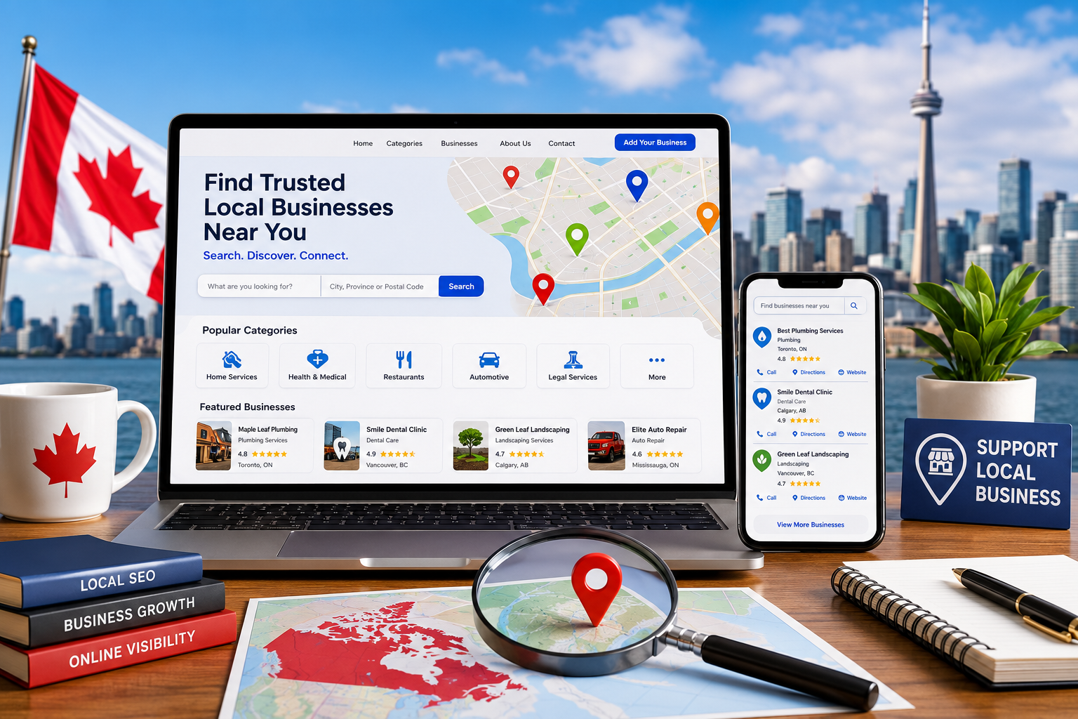 Canadian listings