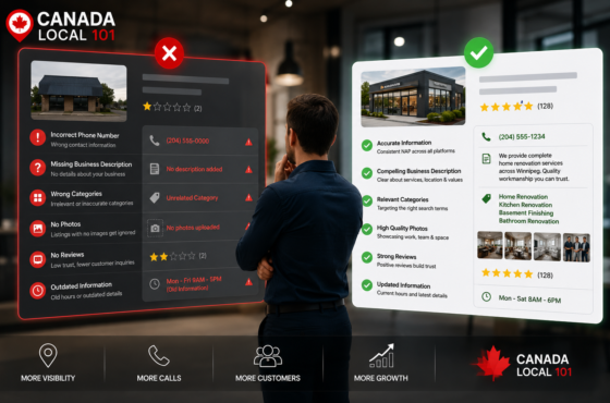 Common Mistakes to Avoid in Canadian Business Listings