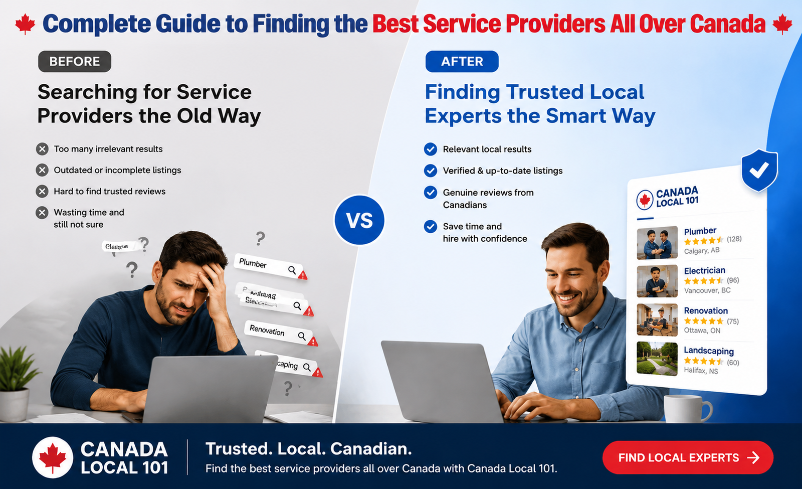 find service providers Canada