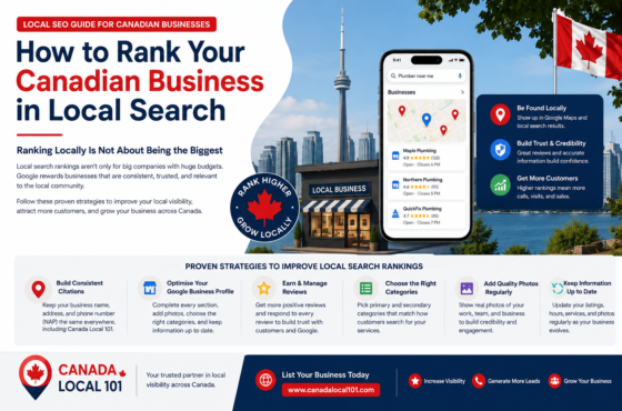 How to Rank Your Canadian Business in Local Search
