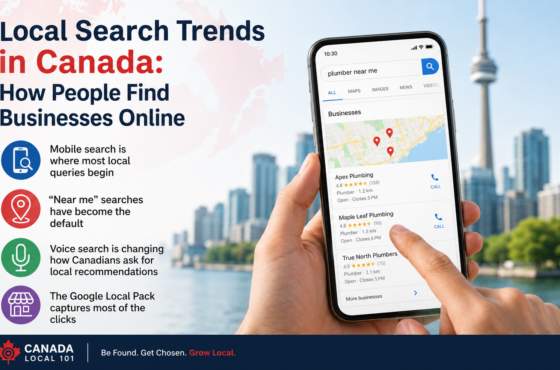 Local Search Trends in Canada: How People Find Businesses Online
