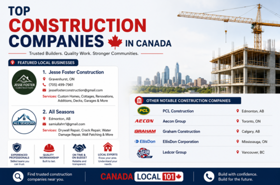 Top Construction Companies in Canada