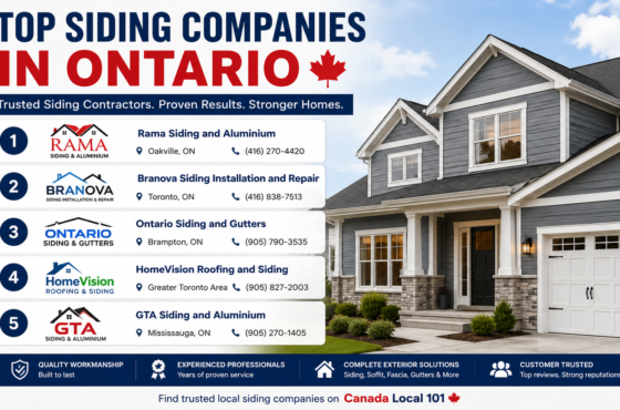 Top Siding Companies in Ontario