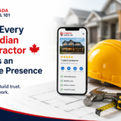 online presence Canadian contractors